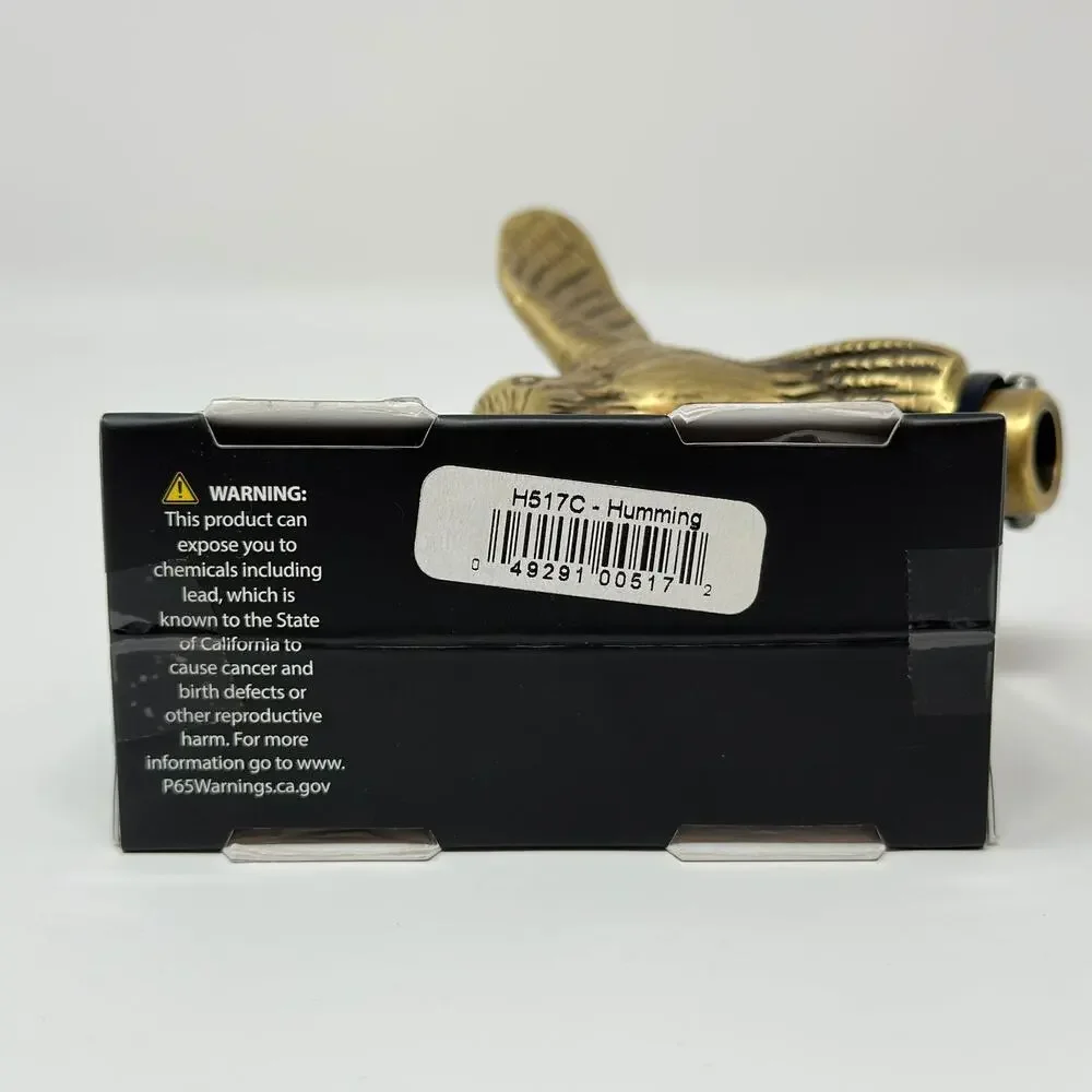 Festive Faucets Brass Outdoor Faucet Handle H517C Hummingbird Spigot Garden Gift